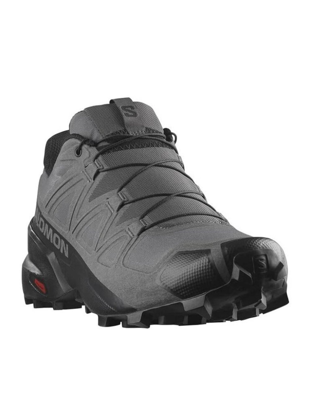 NEW Salomon Men’s Speedcross Trail Running Shoes - Magnet/Black/Magnet Size 9.5